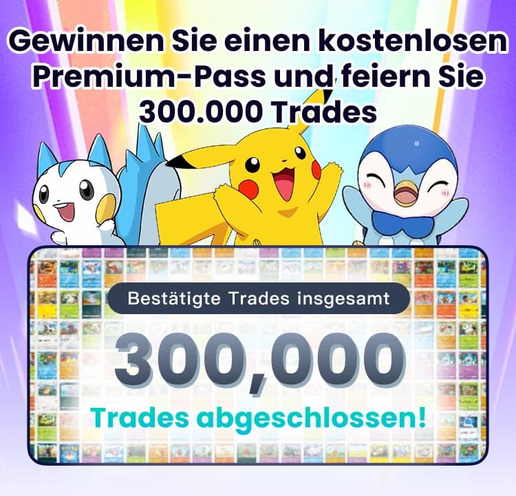 Feier von 300K Trades